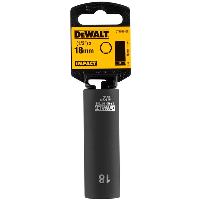 DeWALT Impact dop 1/2" DT7552