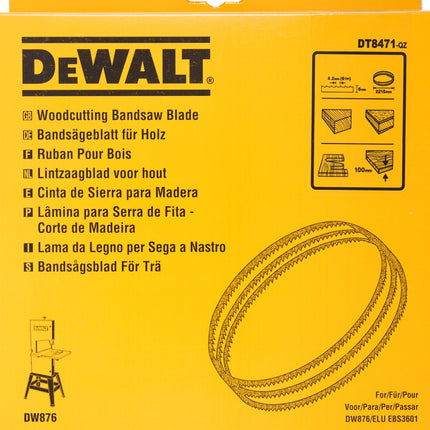 DeWALT Lint-, bandzaag DT8471