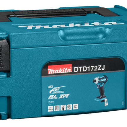 Makita DTD172ZJ 18V Slagschroevendraaier in MBOX