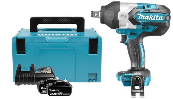 Makita DTW1001RTJ 18V Slagmoersleutel 18V 1050 nm 3/4" Aansl. 5.0Ah