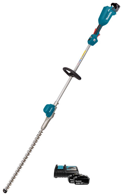 Makita DUN600LRTE 18V Stokheggenschaar 60cm met 2X 5.0Ah Accu en Snellader