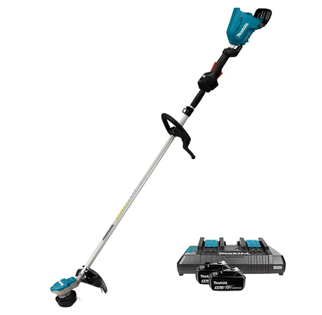 Makita DUR368LPT2 2X18V Bosmaaier D-Greep