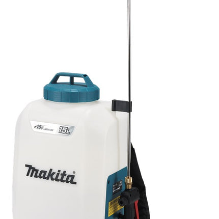 Makita DUS158Z LXT 18V Ruggedragen Drukspuit 15 Liter
