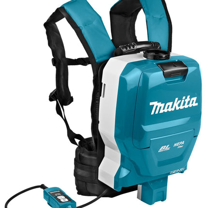 Makita DVC261TX22 2X18V Rugstofzuiger voor Schoonmaak