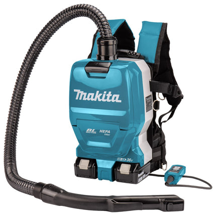 Makita DVC261TX22 2X18V Rugstofzuiger voor Schoonmaak