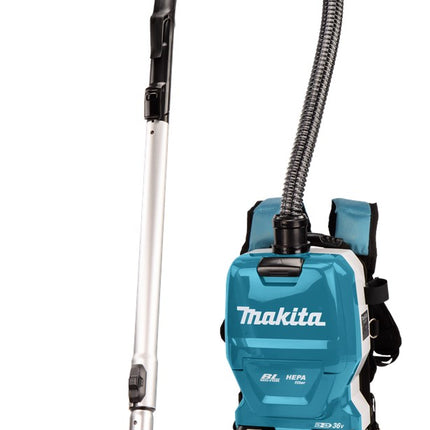 Makita DVC261TX22 2X18V Rugstofzuiger voor Schoonmaak