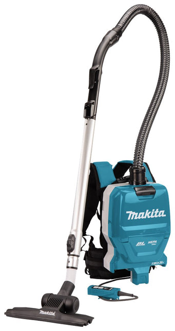Makita DVC261ZX22 2X18V Rugstofzuiger voor Schoonmaak