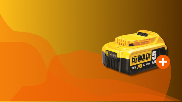 <h2>DeWalt Accu<br/>Actie</h2>