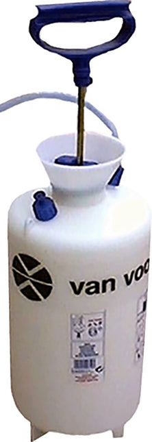 Van Voorden Kunststof Druktank 10L tbv Cardi Diamantboormachine Inclusief Slang – 290635
