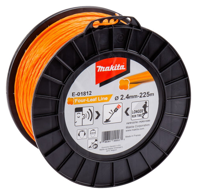 Makita Maaidraad 2,4X225MTR Oranje Oran – E-01812