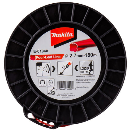 Makita Maaidraad 2,7X180MTR ROOD – E-01840