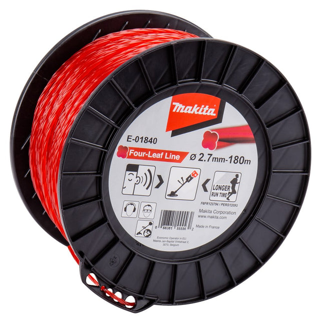 Makita Maaidraad 2,7X180MTR ROOD – E-01840