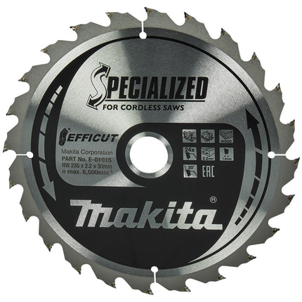 Makita ZAAGB EFFICUT 235X30X2,2 24T 20G