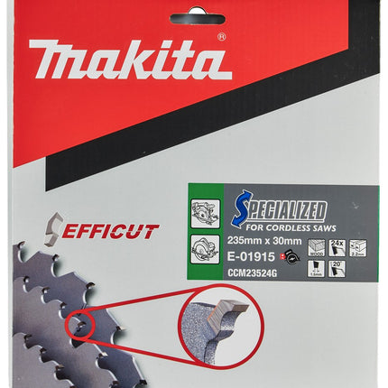 Makita ZAAGB EFFICUT 235X30X2,2 24T 20G