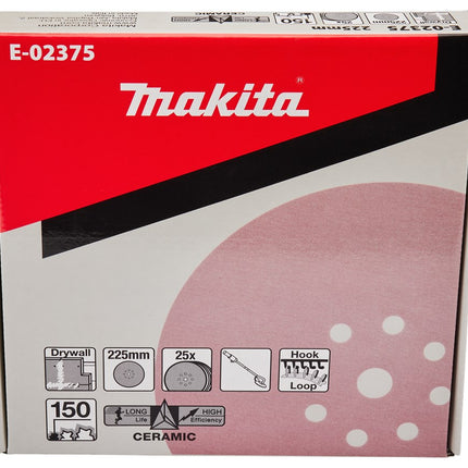 Makita Schuurschijf 225mm K150 Velcro – E-02375