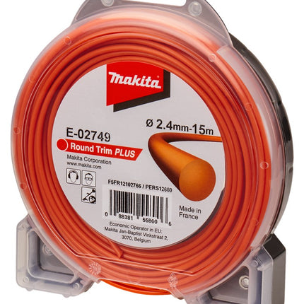 Makita Maaidraad 2,4X15M Rond Rnd – E-02749