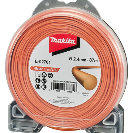 Afbeelding Makita maaidraad 2,4x87mtr rnd E-02761