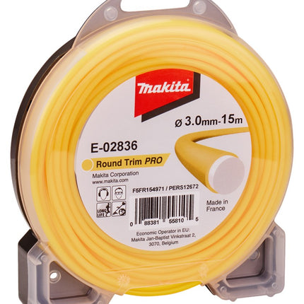 Makita Maaidraad 3,0mm X 15M Rond – E-02836
