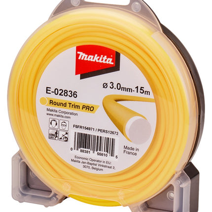 Makita Maaidraad 3,0mm X 15M Rond – E-02836