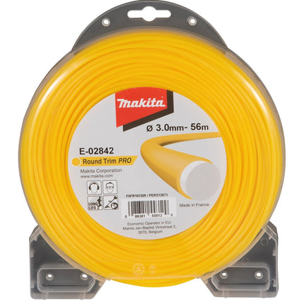 Makita Maaidraad 3,0X56M Rond Geel – E-02842