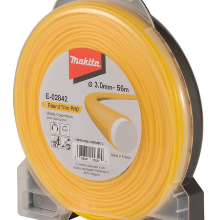 Makita Maaidraad 3,0X56M Rond Geel – E-02842