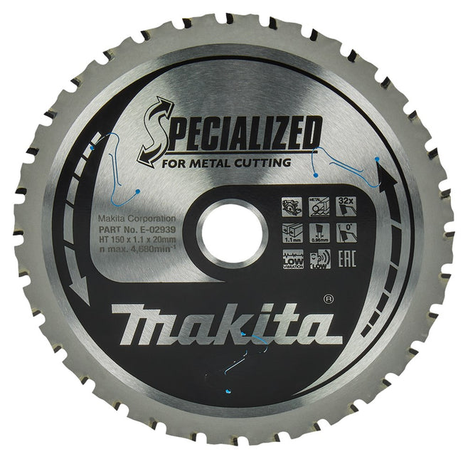 Makita HM ZAAGBLAD STL 150X20 32T 0G