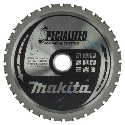 Makita HM ZAAGBLAD STL 150X20 32T 0G