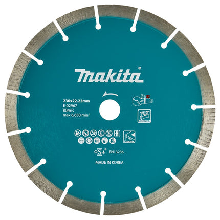 Makita Diamantschijf 230X22,23X2,4mm 230X22,2mm – E-02967