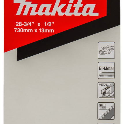 Makita Zaagband 730X13mm 18T Metaal 730X13X0,5 – E-04117