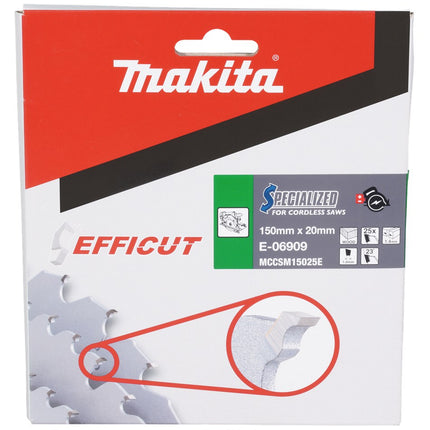 Afbeelding Makita zaagb hout 150x20x1,4 25t 23g E-06909