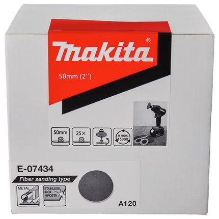 Makita Schuurschijf 50mm A120 25st – E-07434
