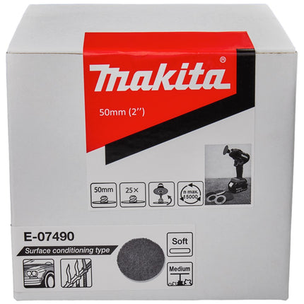 Makita Polijstschijf Med./zacht 50mm Med/zacht – E-07490