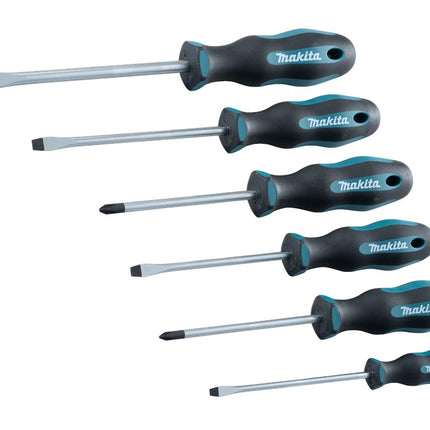 Makita Schroevendraaierset 6-Delig Schroevendraaier Set 6-DLG – E-10506