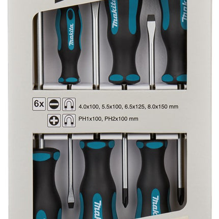 Makita Schroevendraaierset 6-Delig Schroevendraaier Set 6-DLG – E-10506