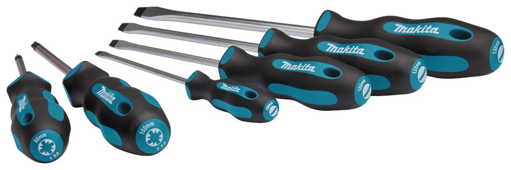 Makita Schroevendraaierset 6-Delig Schroevendraaier Set 6-DLG – E-10512