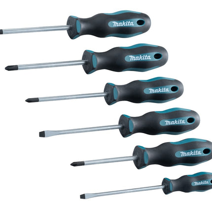 Makita Schroevendraaierset 6-Delig Schroevendraaier Set 6-DLG – E-10528