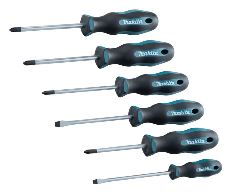 Makita Schroevendraaierset 6-Delig Schroevendraaier Set 6-DLG – E-10528