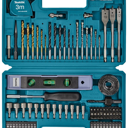 Makita BOOR-/schroefbitset 102-Delig Boor/bitset 102-DLG – E-10730