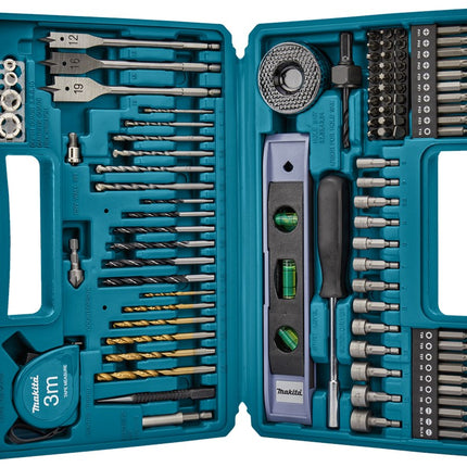 Makita BOOR-/schroefbitset 102-Delig Boor/bitset 102-DLG – E-10730