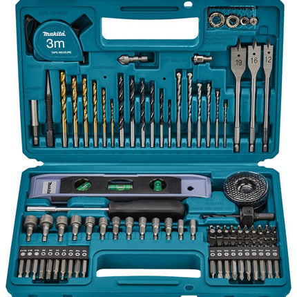 Makita BOOR-/schroefbitset 102-Delig Boor/bitset 102-DLG – E-10730