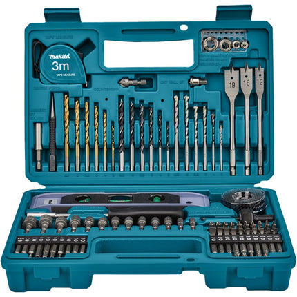 Makita BOOR-/schroefbitset 102-Delig Boor/bitset 102-DLG – E-10730