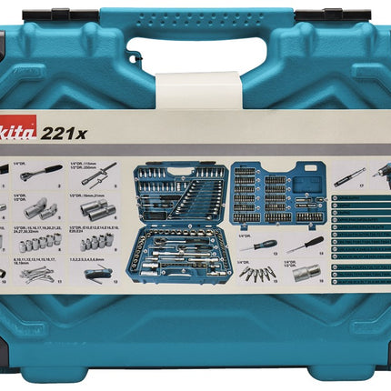 Makita Handgereedschapset 221-Delig – E-10883