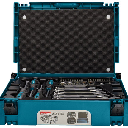 Makita Handgereedschapset 87-Delig 87DLG – E-11542
