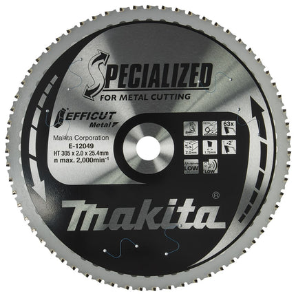 Makita AFKORTZAAGBLAD STAAL