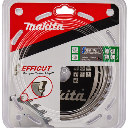 Makita Cirkelzaagblad WPC HM Zaagblad Effi Compo 185X30X40T – E-12170