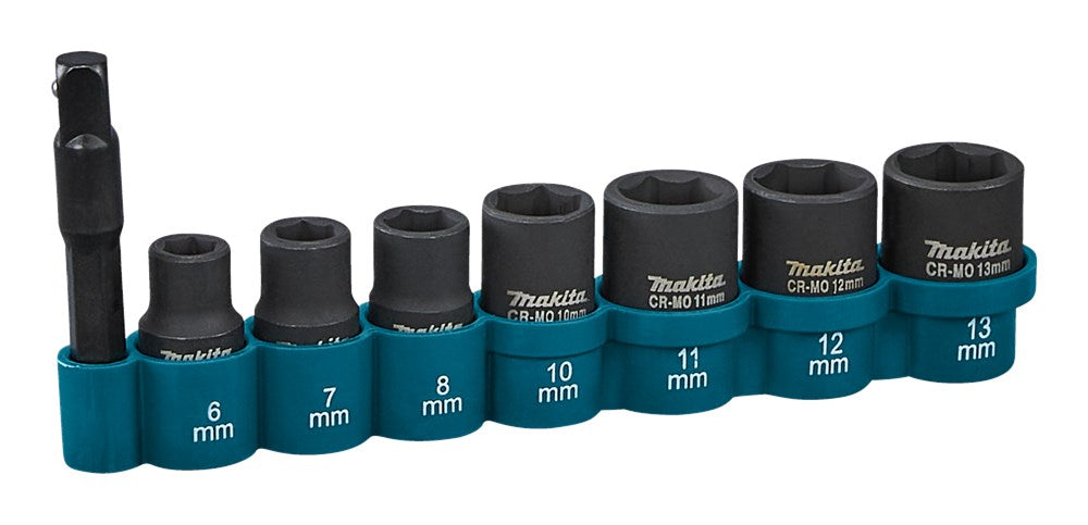 Makita Krachtdoppenset 8-DLG 1/4" – E-12289
