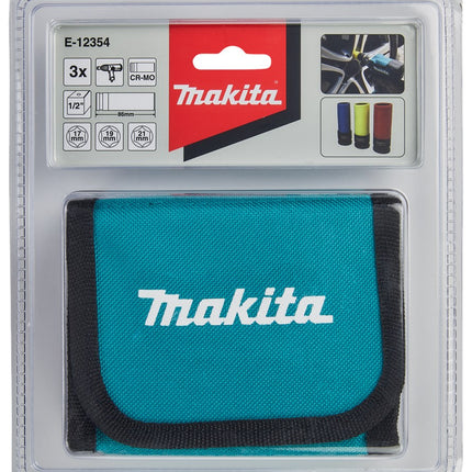 Makita Krachtdoppenset 3-DLG 1/2" – E-12354