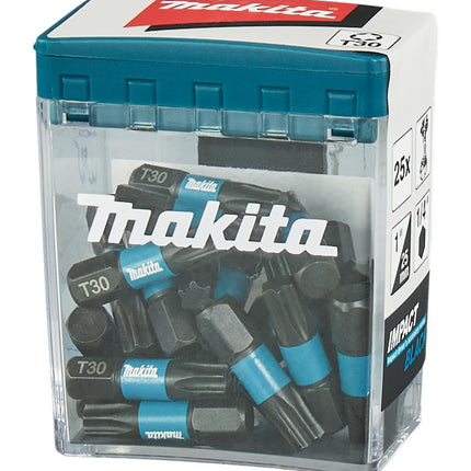 Afbeelding Makita schroefbit t30x25mm 25st impb E-12653