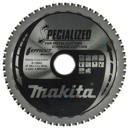 Makita Cirkelzaagblad 185X30X1.4 60T P Efficut Rvs/staal Stl – E-12843