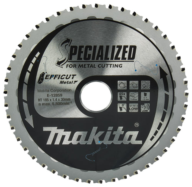 Makita Cirkelzaagblad 185X30X1.4 45Tst A Efficut Staal – E-12859